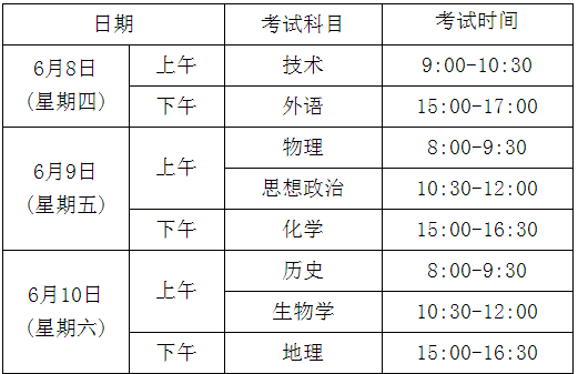 考試時(shí)間